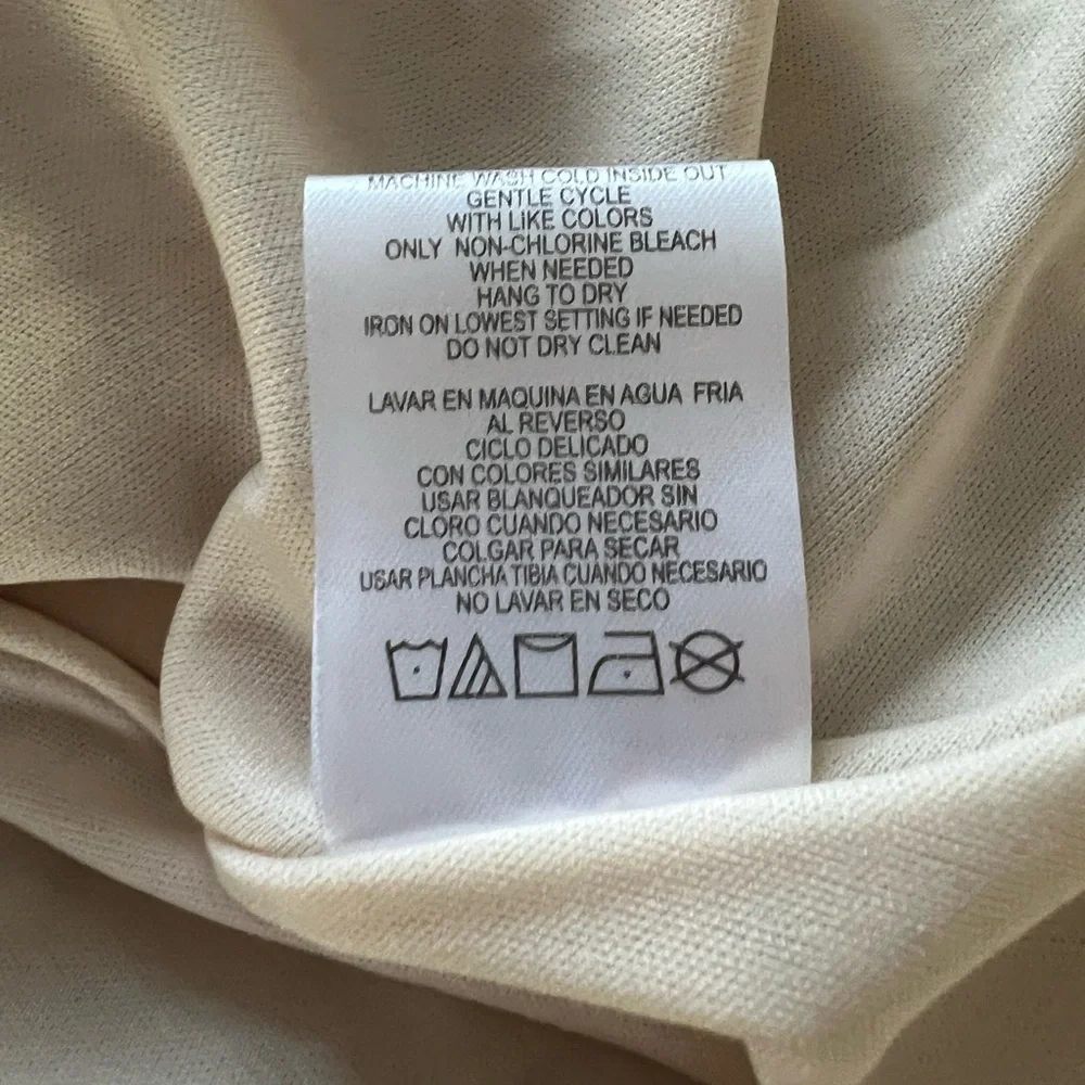 NWT GB Gianni Bini Brown Gingham V-Neck Smocked Waist Long Sleeve Dress Large - Picture 10 of 11